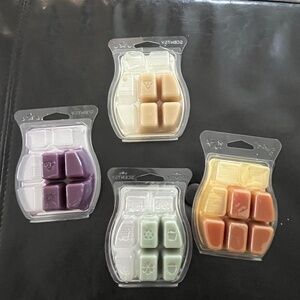 DARK Scentsy Wax Bars - USED